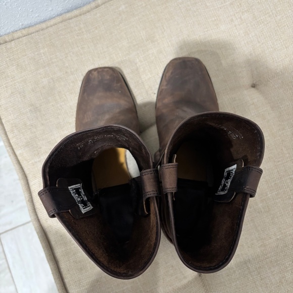 FRYE Men's Vintage Gaucho Harness 8R Leather Boots - Size 10M - Picture 4 of 8